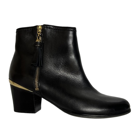 Isaac Mizrahi Julian Tassel Black Booties Size 7 - Picture 1 of 11